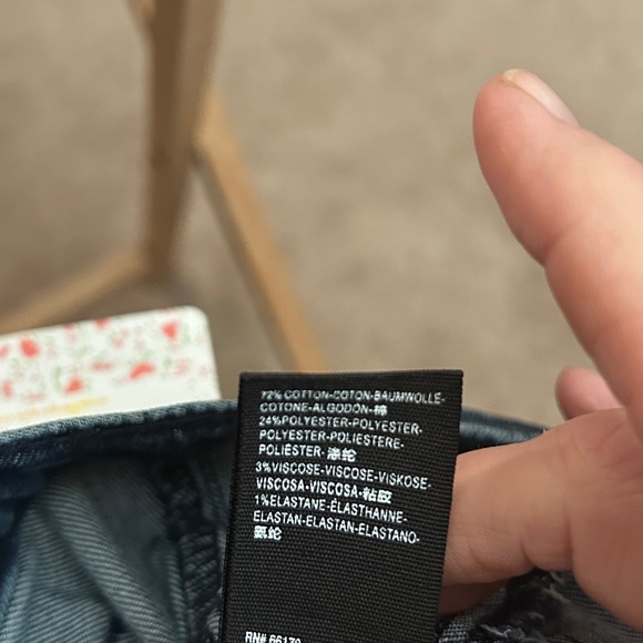 Free People We The Free Jeans NWT HP Jean.Eva Lace-Up High Rise Boot Cut Size 31 - Picture 10 of 11